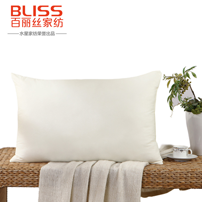 百丽丝(BLISS)水星家纺出品锦绣舒适枕纤维枕学生宿舍单双人成人学生春季夏季枕套床品