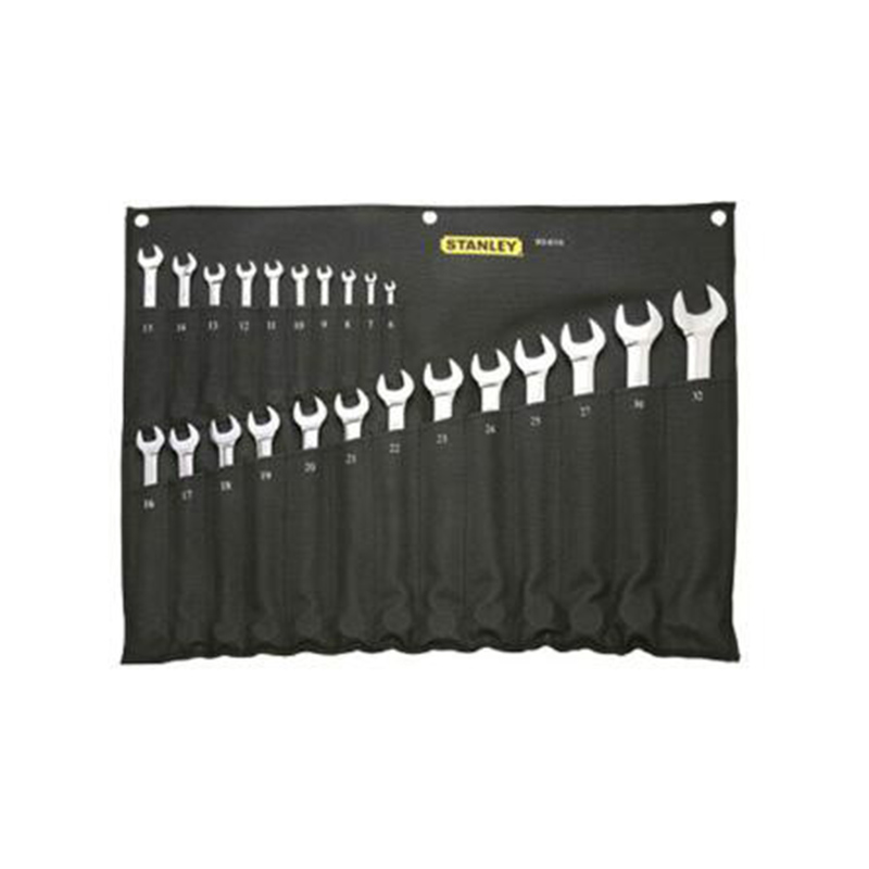 史丹利(Stanley)23件套公制精抛光两用长扳手 93-616-22 货期5-10天