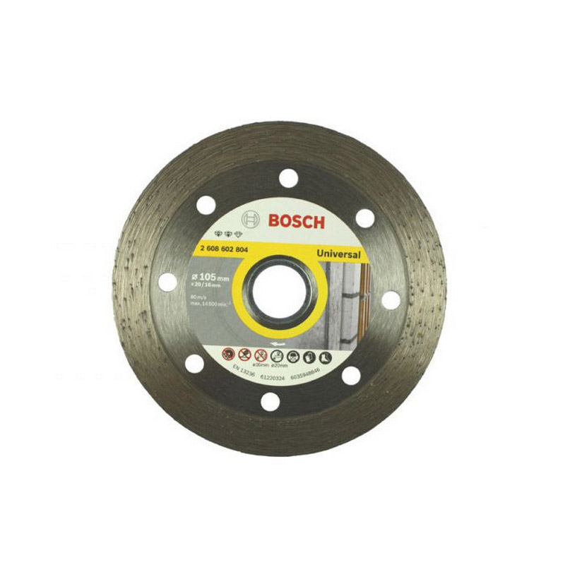 博世（Bosch） 云石片 通用强劲灰片 114mm 连续齿