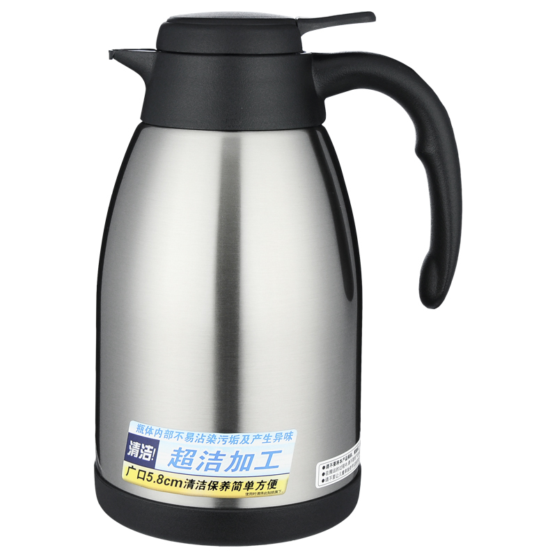 虎牌 电水壶/保温瓶304不锈钢 保冷水壶 PWL-B16C 不锈钢色 1.6L