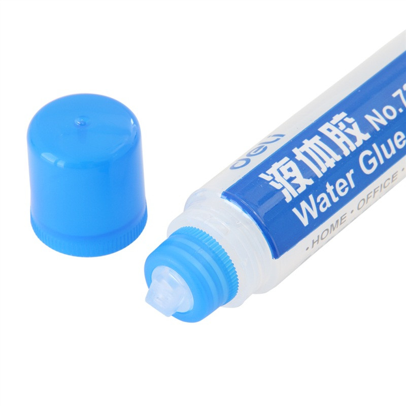 得力(deli)7302 普通实用型液体胶水(无色) 一盒