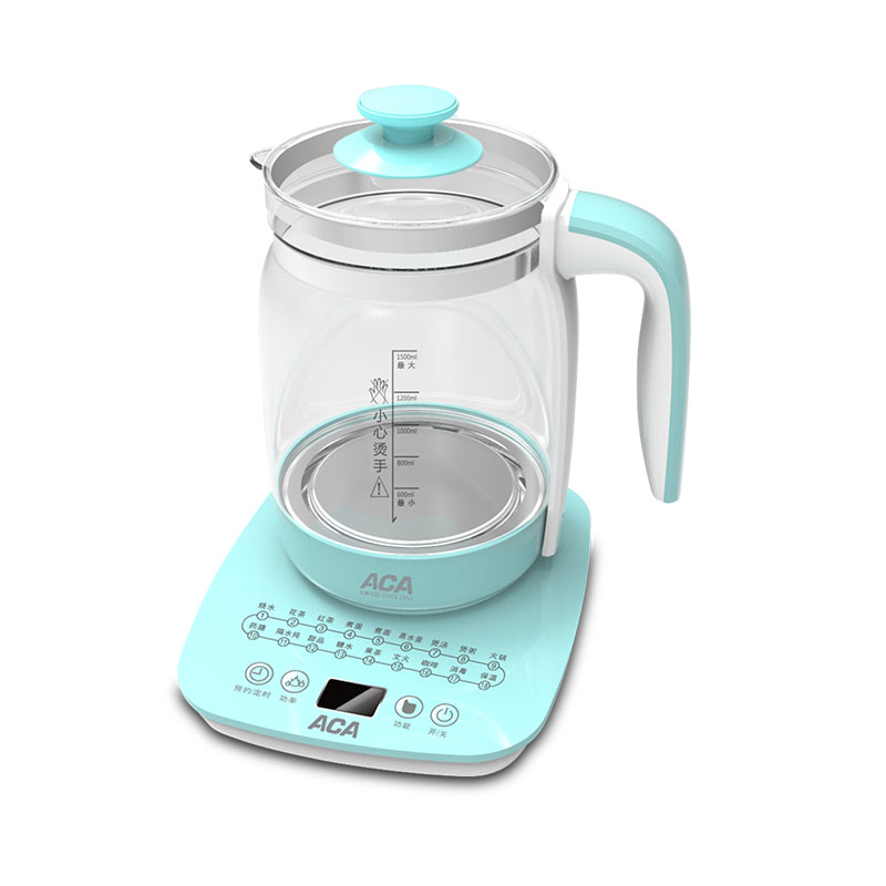 ACA 多功能养生壶 1.5L ALY-15YS03D 绿色