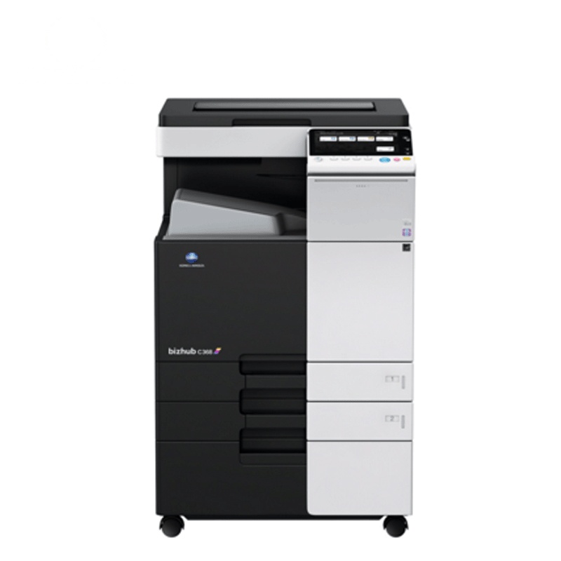 柯尼卡美能达(KONICA MINOLTA)bizhub C308 A3彩色复合机 30页/分 输稿器 工作底柜