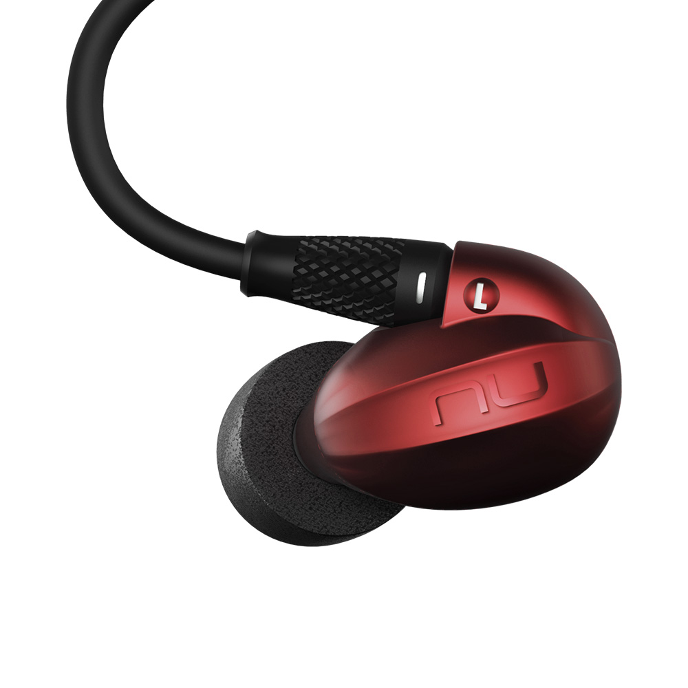 Nuforce hem2入耳式监听挂耳式动铁单元时尚专业音乐耳机通用耐用 红色