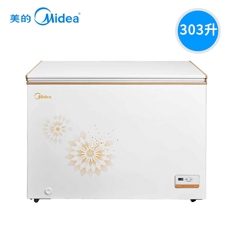 美的 卧式冷柜 BD/BC-303KEM 时尚金(单位:台)