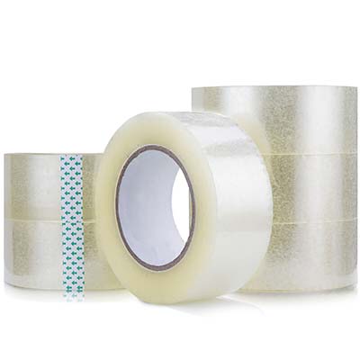 [苏宁自营]24卷装55mm*70Y透明封箱胶带胶布办公文具
