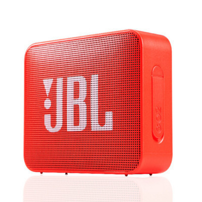 JBL GO2 音乐金砖二代 蓝牙音箱 低音炮 户外便携音响 迷你小音箱 可免提通话 防水设计 珊瑚橙