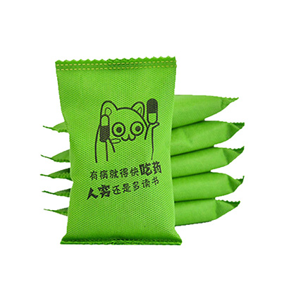 [汽车用品]车载竹炭包创新汽车新房装修50g*10包去除甲醛除味净化空气活性炭包无纺布竹碳竹炭包套装