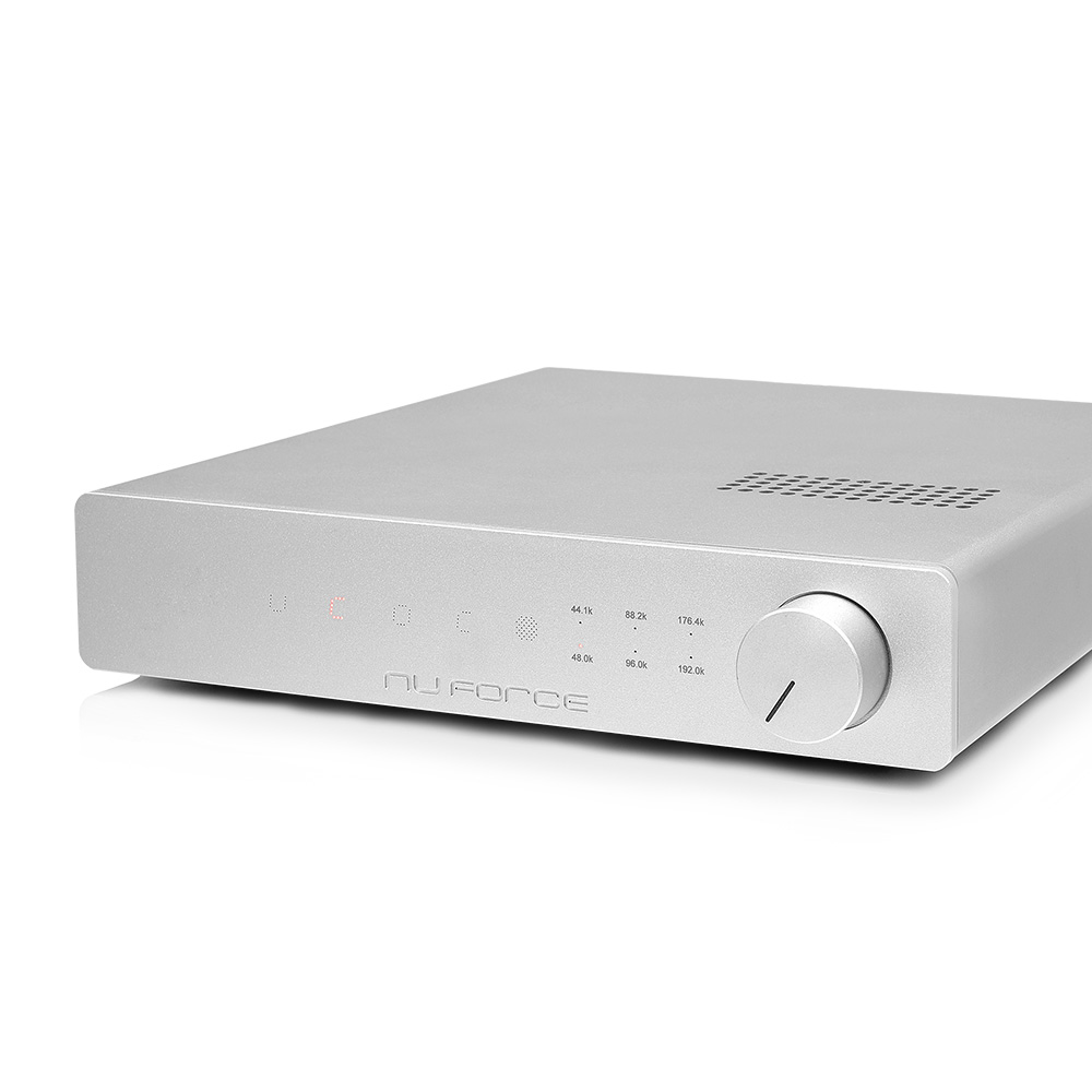 Nuforce DAC-80前级96/192kHz数字模拟转换器高解析度音频解码器 银色