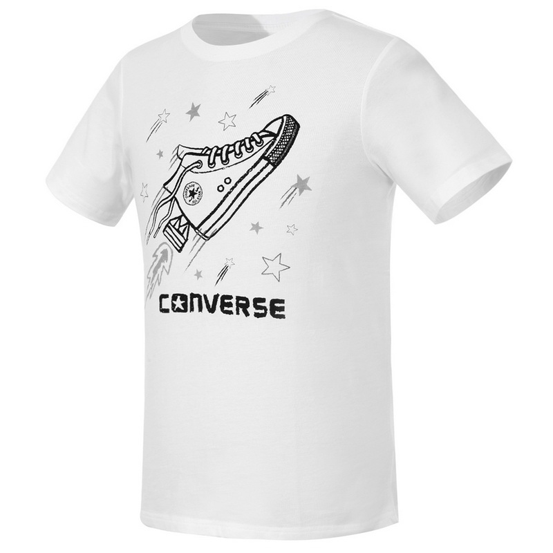 匡威(CONVERSE) 2018夏季大童短T 82111ST218W1X