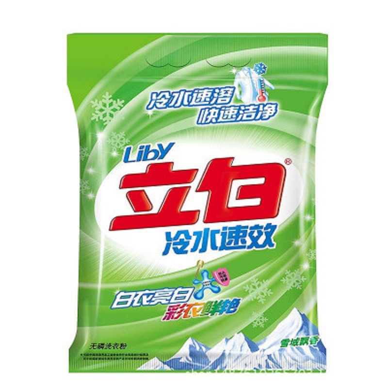 立白 冷水速效 无磷 洗衣粉 1.03kg (单位:袋)