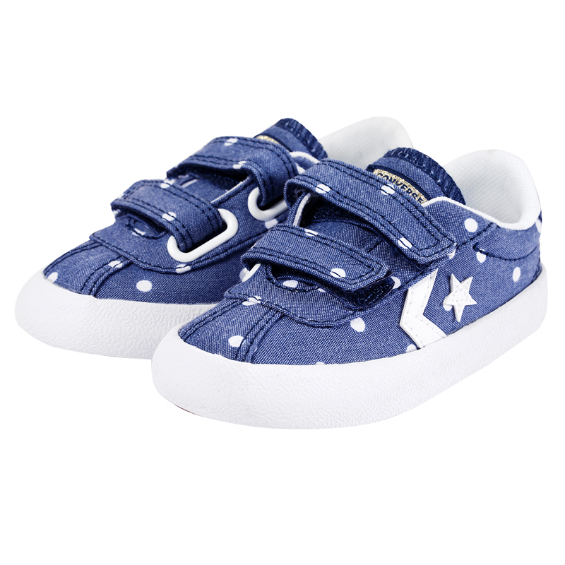 匡威儿童(CONVERSE KIDS) 2018夏季婴童女婴童布面胶鞋 760758C-S58C