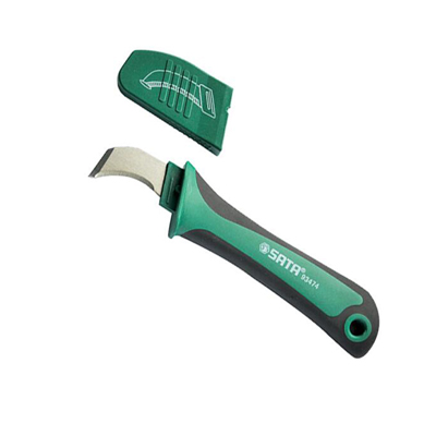 工具库 世达SATA 防护式电缆剥线刀 93474