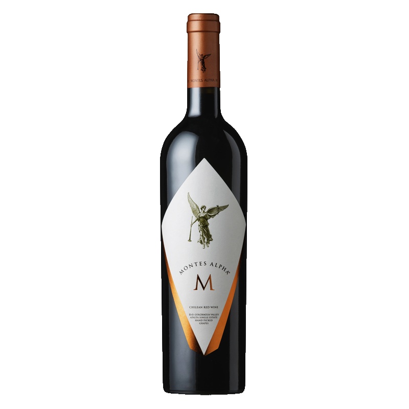 智利原瓶进口蒙特斯(Montes)红酒欧法M红葡萄酒750ml单支