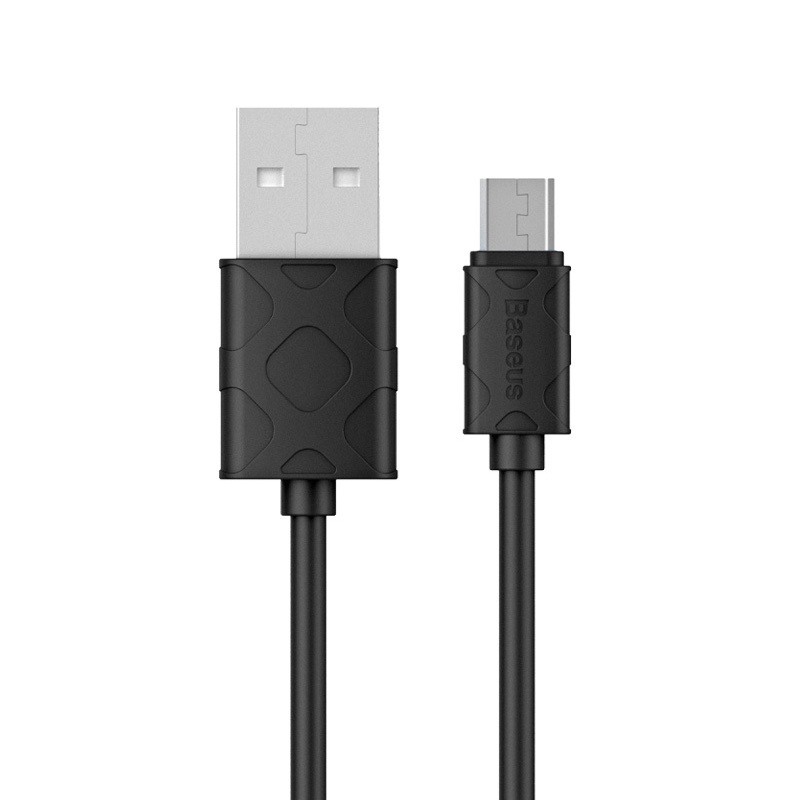 倍思(Baseus)安卓数据线 MICRO USB 2. 0快充 华为 三星 小米 OPPO 魅族电源线等 1m 黑色