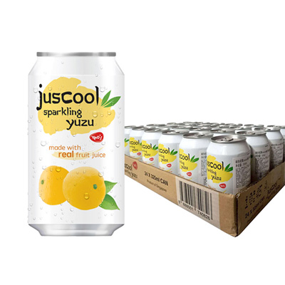 杨协成牌Juscool柚子味碳酸饮料 整箱装