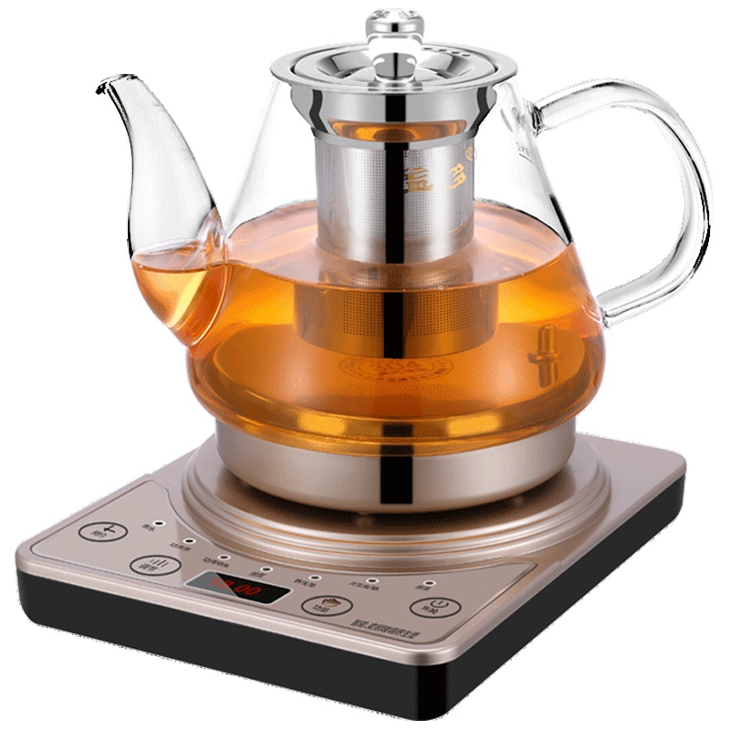 益多智能变频养生壶全自动玻璃加厚电热水壶花茶壶煮茶器黑茶煮茶壶多功能SLT-12