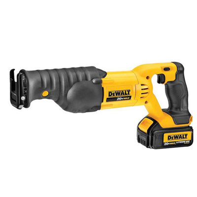 工具库 得伟DeWALT 18V锂电充电式往复锯 2x4.0Ah电池套装 DCS380