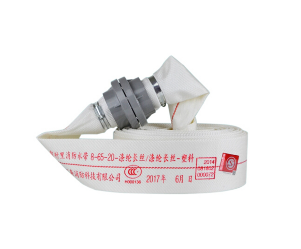 腾驰（CT）消防水带消防器材8-65-20型水枪一套认证PVC消防水带【水带+接口+喉箍】