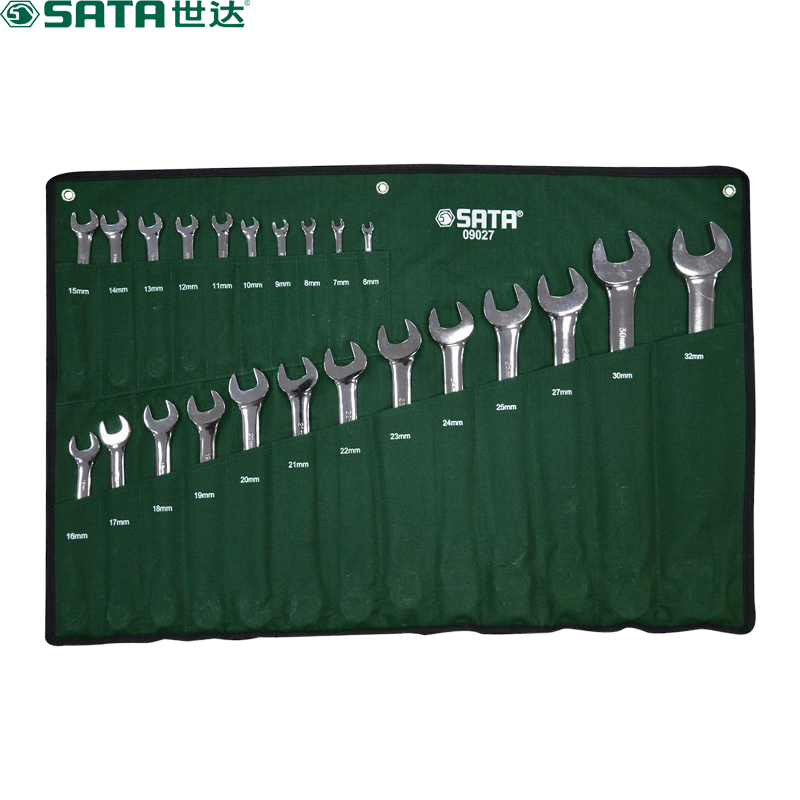 世达(SATA)SA09027 23件套全抛光两用扳手