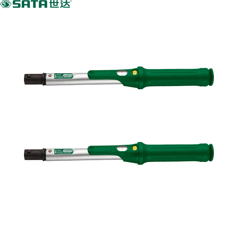 世达(SATA)SA96442 G系列可换头预置式扭力扳手5-25NM