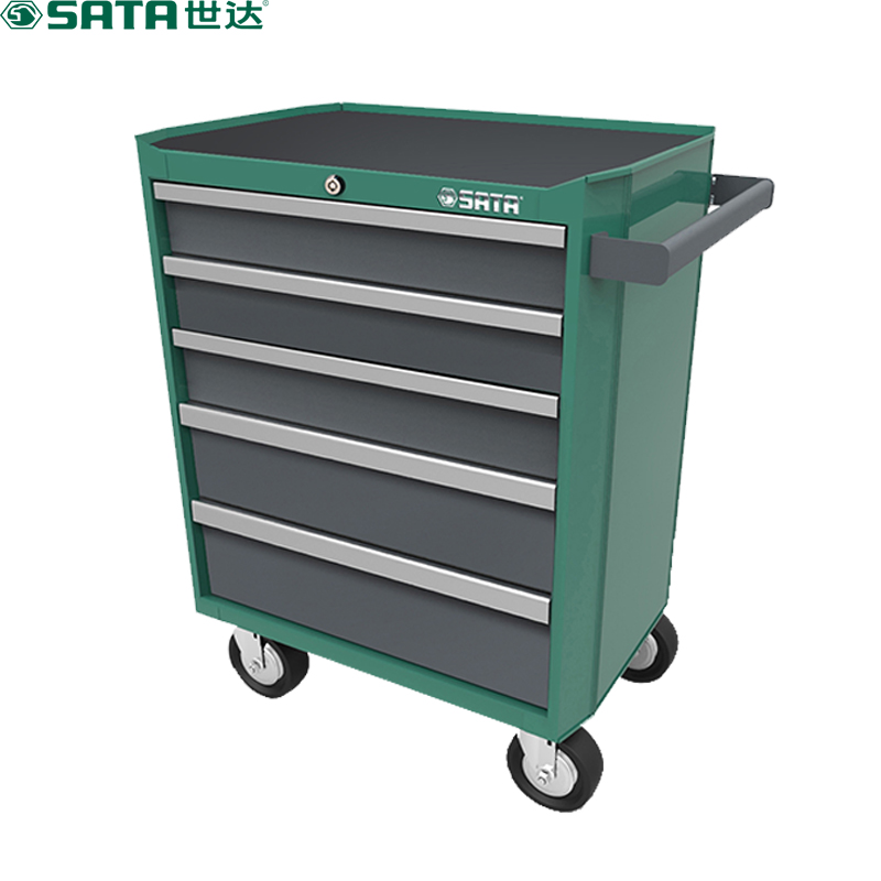 世达(SATA)SA95121 汽修 5 抽屉工具车 770x470x896MM