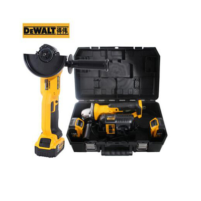 得伟DeWALT 18V锂电充电式角磨机 100mm DCG412L (裸机,不含电池)