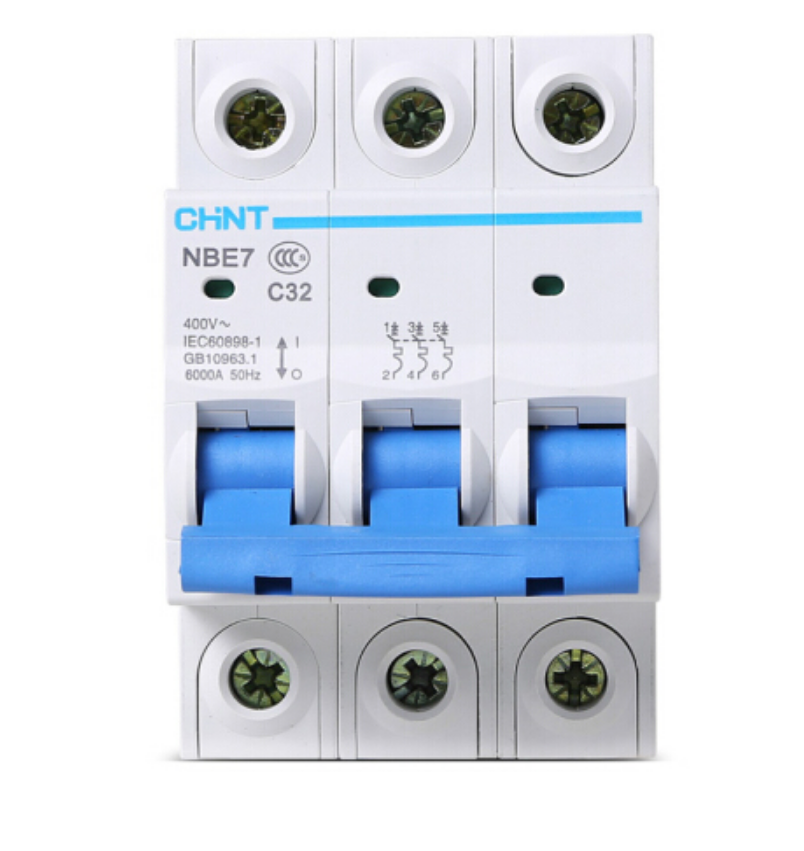 小型家用断路器 三相空气开关 3P 32A
