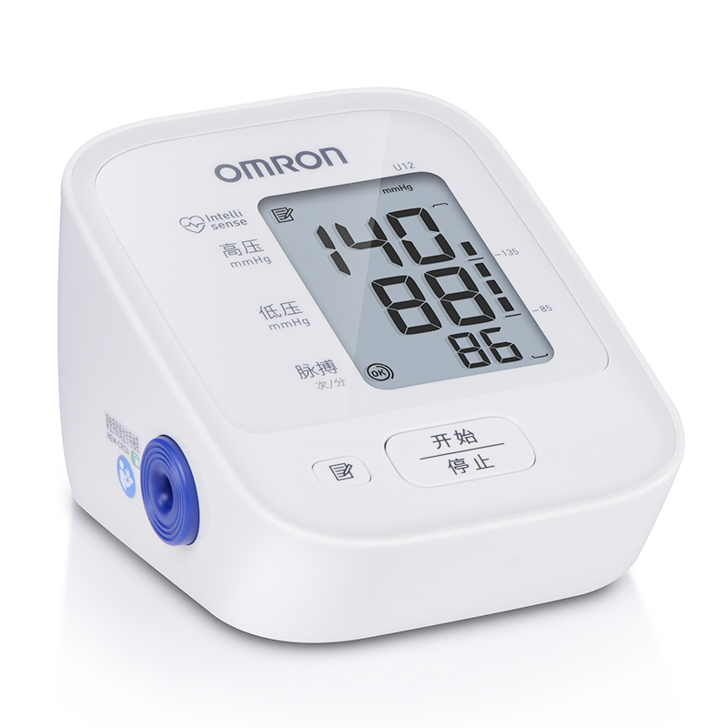 欧姆龙(OMRON)电子血压计上臂式测量血压家用血压仪智能血压计U