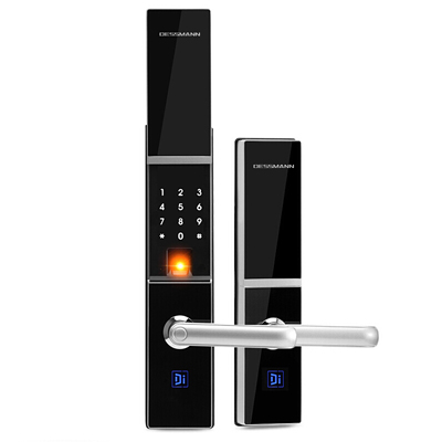 德施曼(DESSMANN)T710S指纹锁智能猫眼多重防护APP指纹密码卡片钥匙开门ios;Android星夜银