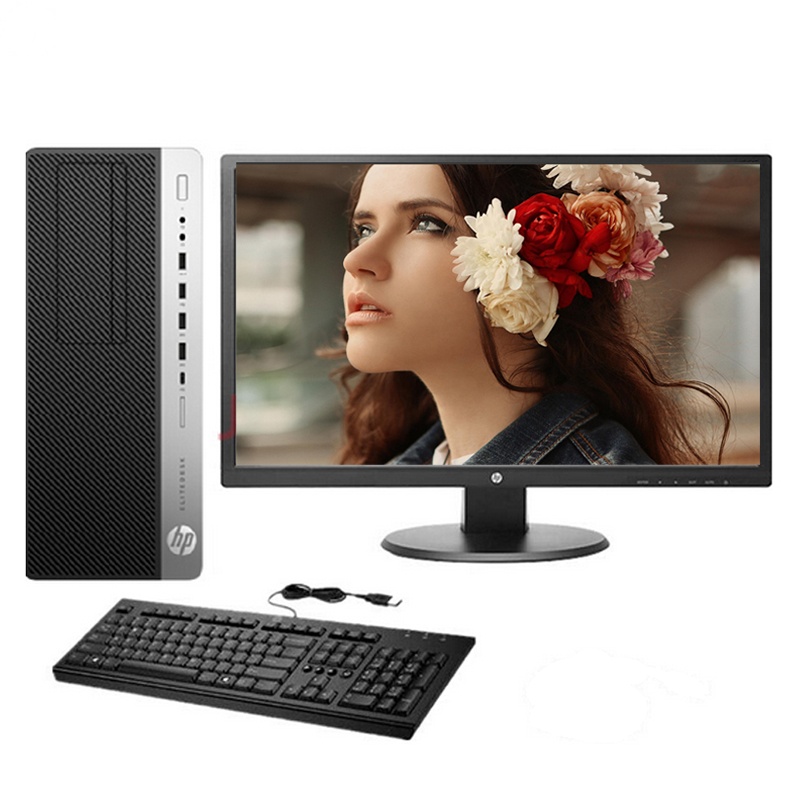 惠普(HP)ProDesk 400 G4 I5-7500 4G 1TB SSD 集显 DVDRW DOS 21.5英寸