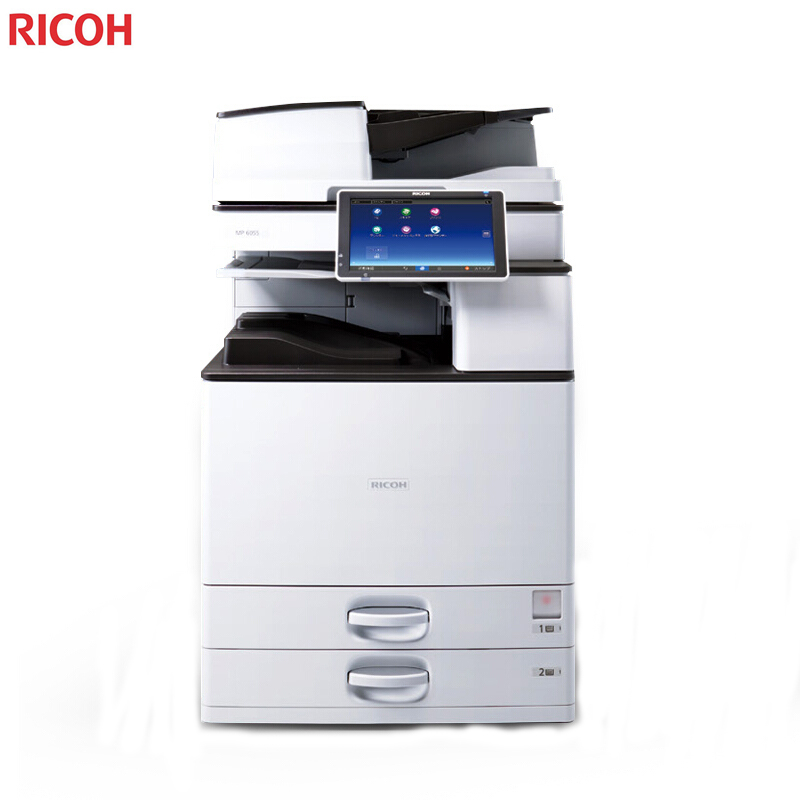 理光(RICOH)MP2555SP黑白数码复合机 A3 打印 复印 扫描 标配双纸盒+配盖板+工作台+原装粉盒一个 SC