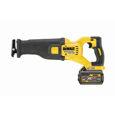 工具库 得伟DEWALT 60V锂电充电式无刷磁浮往复锯 2x2.0Ah 60V电池套装 DCS388T2