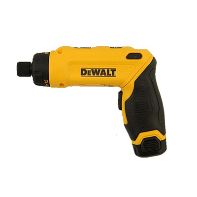 工具库 得伟DeWALT 7.2V锂电充电式感应螺丝起子 2x1.0Ah电池套装 DCF680