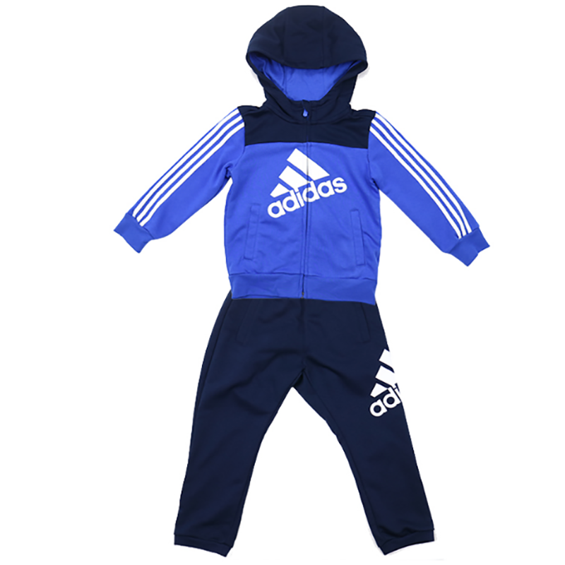 阿迪达斯儿童(ADIDAS KIDS)2018秋 男小童针织套装 DW9115