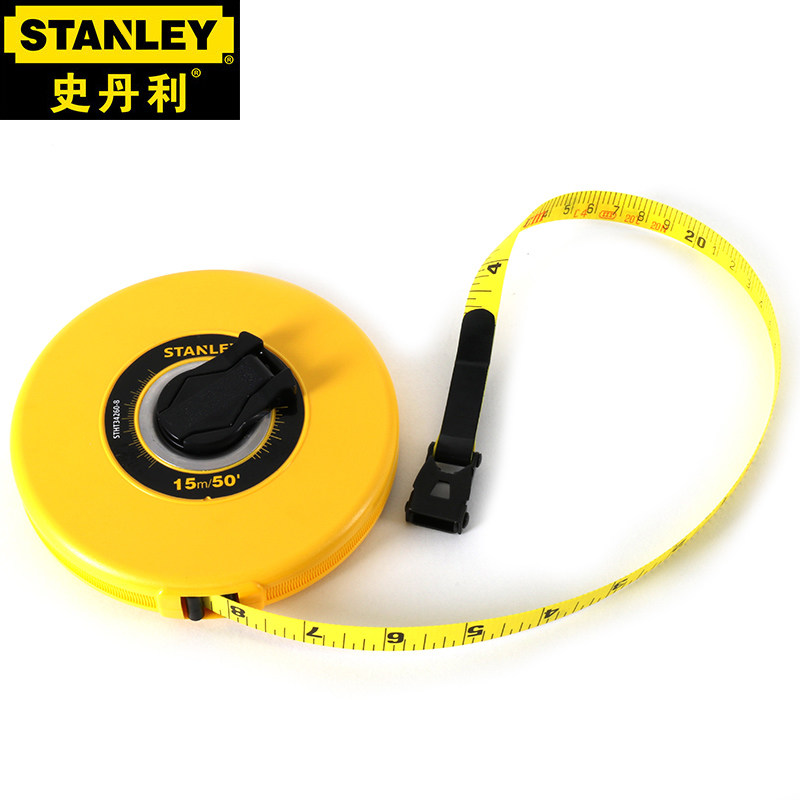 史丹利(Stanley) 长50m 宽度13mm 密闭式玻璃纤维公英制卷尺 STHT34263-8-23(单位:把)