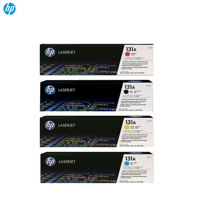 惠普(hp)131A(CF210A)硒鼓 适用于惠普251 四色一套 SC