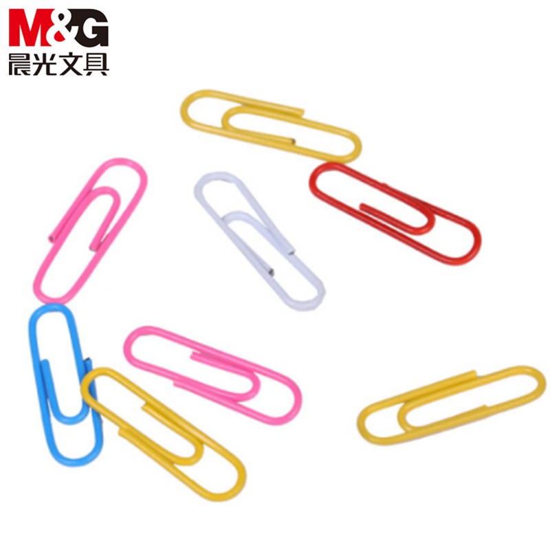 晨光(M&G)ABS91698 PVC筒装彩色回形针 160枚/筒