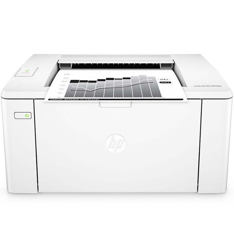 惠普(HP)Laser Jet PRO M104A黑白激光单功能打印机(打印)