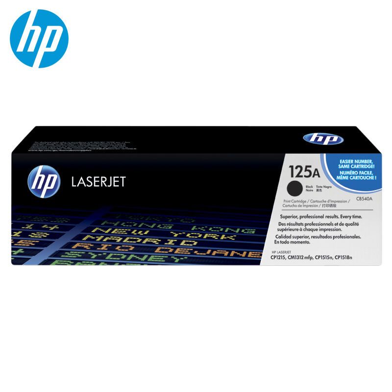 惠普（HP）LaserJet CB540A125A（适用CP1215 1515n 1518ni CM1312/黑色硒鼓