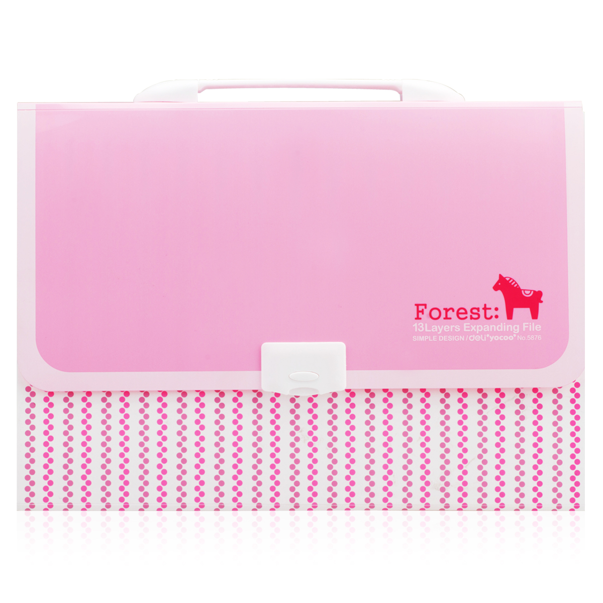 得力5880风琴包(混)(只)dli5880