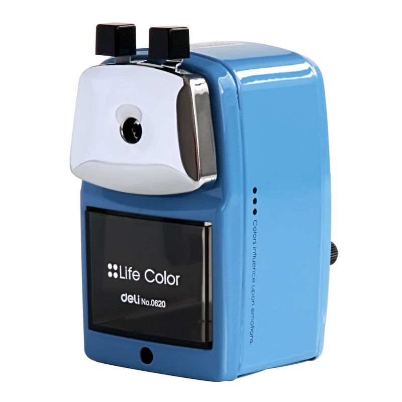 得力(deli)0620金属外壳削笔机 多色 (个)deli0620