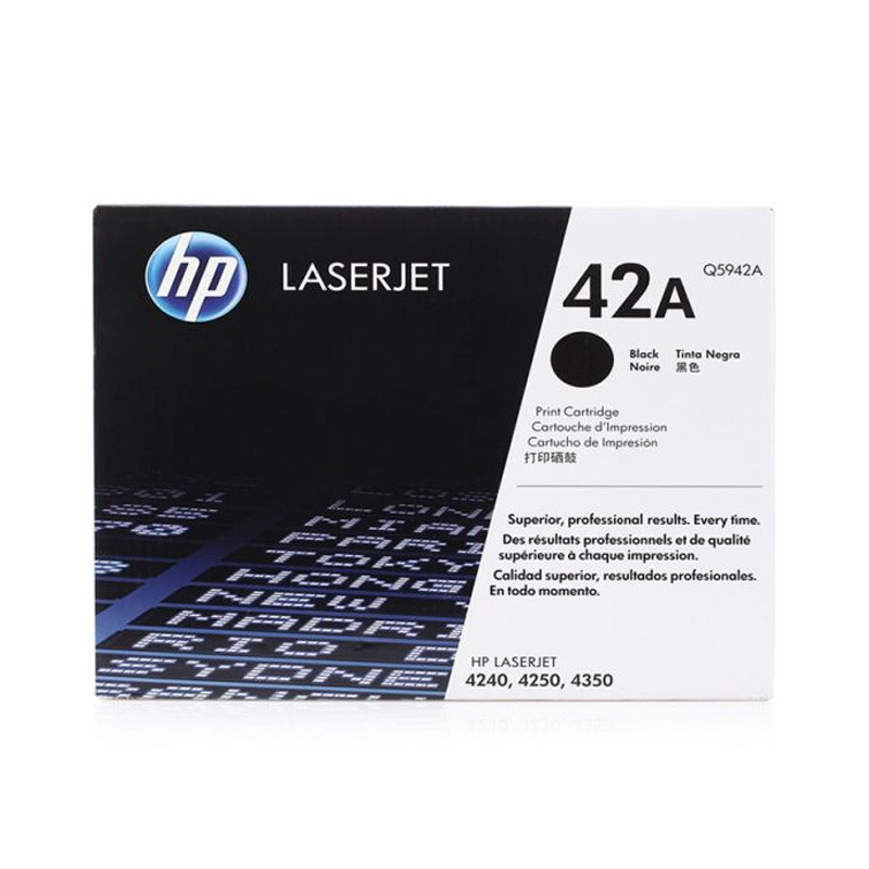 惠普(HP) Q5942A 42A 黑色硒鼓(适用于HP LaserJet 4250,4350)