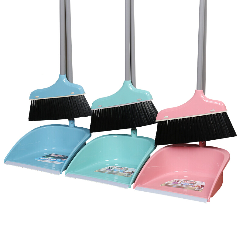 [精选]扫把套装 家用 办公软毛扫帚簸箕组合畚斗 1套