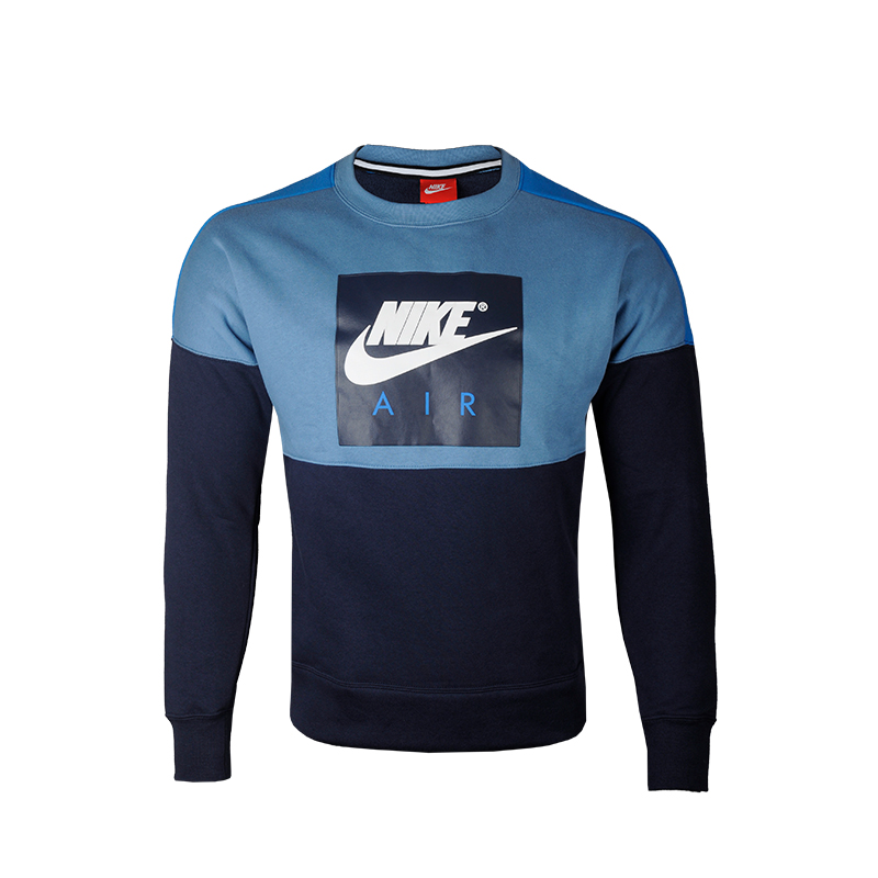耐克(NIKE)2018年春季男子运动休闲针织卫衣套头衫 886051-437