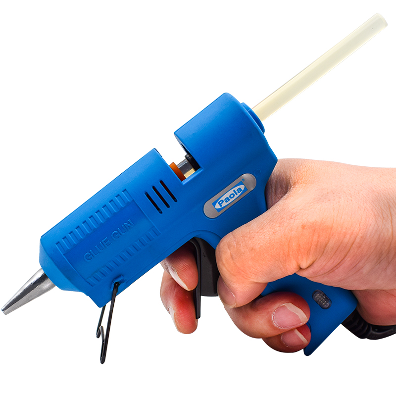 [苏宁自营]保拉(Paola)热熔胶枪15W 升级款不滴胶 标配4根7mm胶棒 家用DIY手工电熔胶粘贴工具 3202