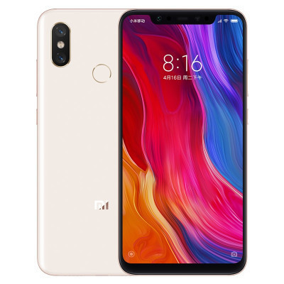 Xiaomi/小米 小米8 金色 6GB内存 64GB 移动联通电信4G全网通手机