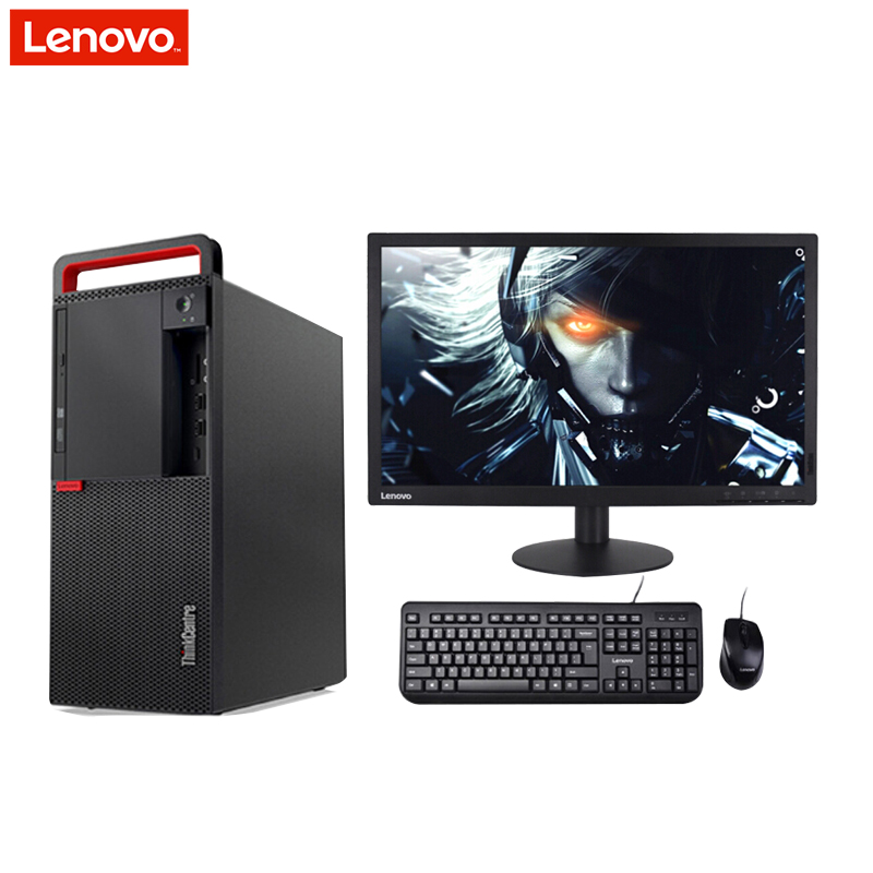 联想ThinkCentre M910t-ST 台式机23液晶T2324(i7-6700 8G 1T Win7h 2G独显)
