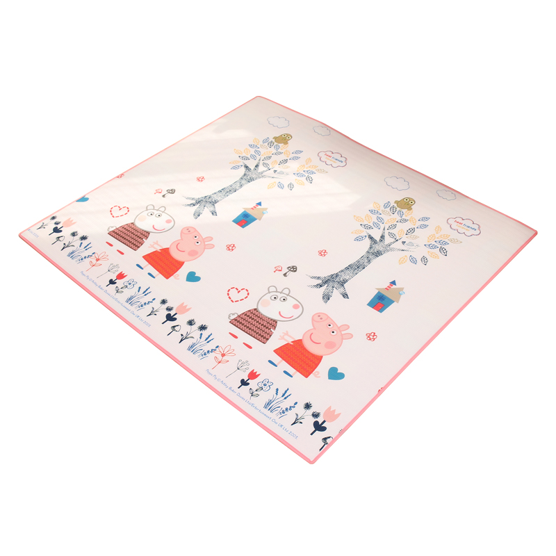 小猪佩奇宝宝爬行垫加厚EPE环保无味家用客厅防潮地垫婴儿爬爬垫儿童游戏地毯1cm2周岁以上