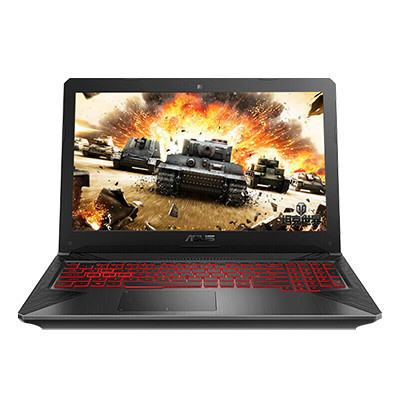 华硕(ASUS)飞行堡垒五代FX80GM 15.6英寸游戏本笔记本电脑(intel i7-8750H 8GB 1TB+256GB GTX1060-6G独显 120Hz屏 星途)